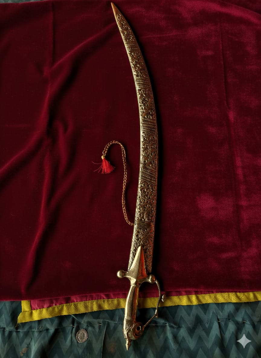 Talwar Reference Image Lion Gold Talwar – VeerusikligarSwords